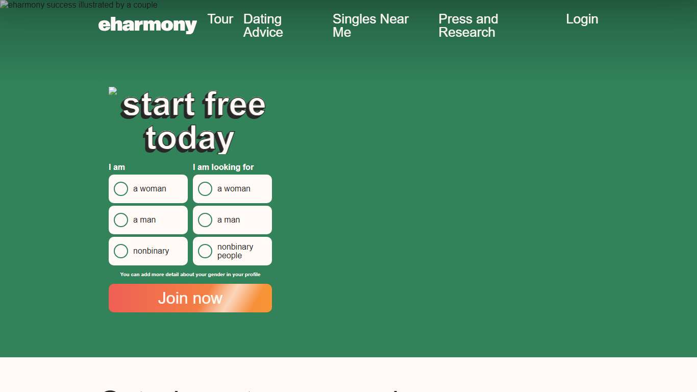 eharmony: find authentic connection with someone who gets you